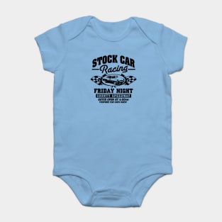 Stock Car Racing Baby Bodysuit